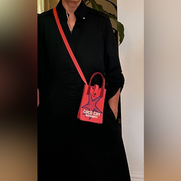 Handmade Handbags - Coco cay Bahamas small crossbody bag